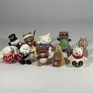 Vintage Hallmark Merry‎ Miniatures Lot of 12 Inc Valentines Winter 4th Of July